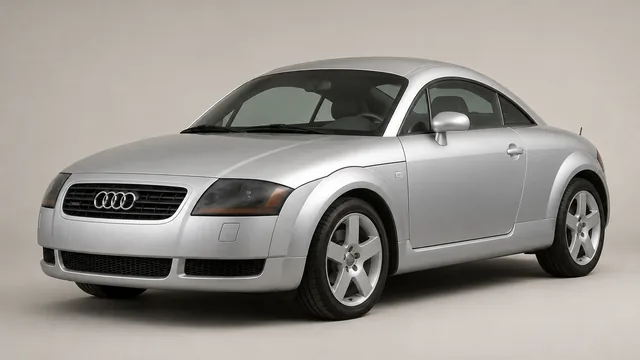 2001 Audi TT Coupe — front three-quarter view