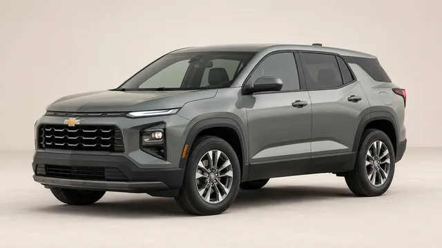 2026 Chevrolet Equinox compact SUV — front three-quarter view