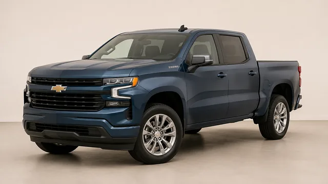 2026 Chevrolet Silverado pickup — front three-quarter view