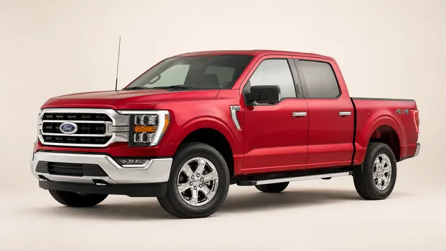 2022 Ford F-150 XLT SuperCrew — front three-quarter view