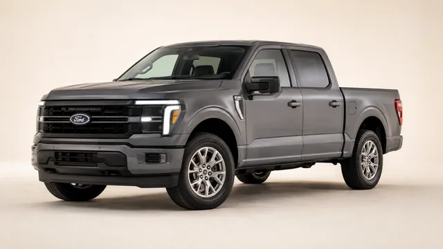 2026 Ford F-150 pickup — front three-quarter view