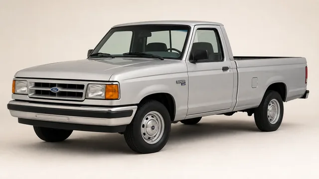 1991 Ford Ranger pickup — front three-quarter view