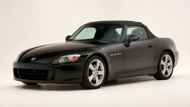 2008 Honda S2000 AP2 roadster — front three-quarter view