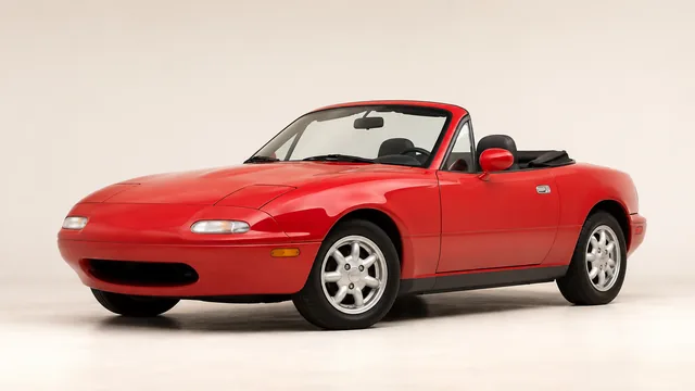 1993 Mazda MX-5 Miata roadster — front three-quarter view