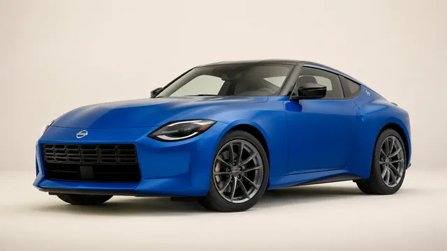 2026 Nissan Z sports coupe — front three-quarter view