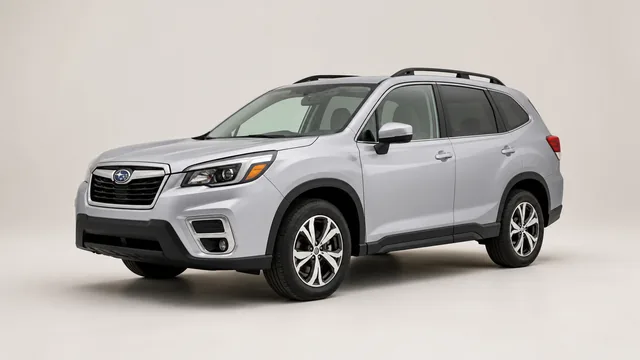 2021 Subaru Forester Limited — front three-quarter view
