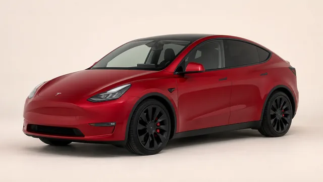 2024 Tesla Model Y Performance AWD crossover — front three-quarter view