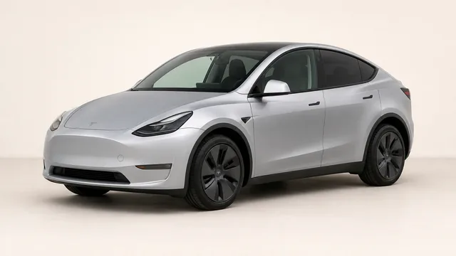 2024 Tesla Model Y RWD crossover — front three-quarter view