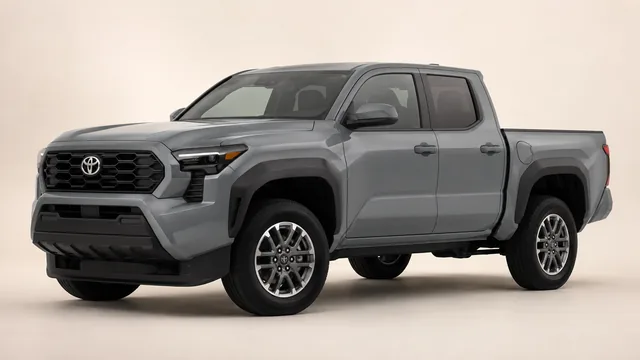 2026 Toyota Tacoma pickup — front three-quarter view