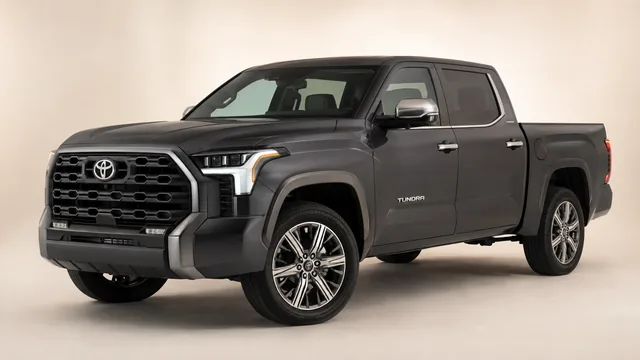 2026 Toyota Tundra pickup — front three-quarter view